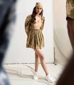 Green Silk Alanna Dresses