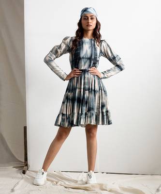 Blue Silk Serena Dresses 1