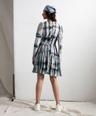 Blue Silk Serena Dresses 2