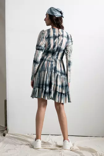 Blue Silk Serena Dresses
