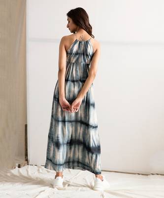 Blue Silk Carla Dresses 2