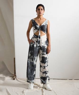 Black Silk Fianna Jumpsuit 1