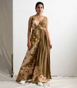 Green Crepe Zaila Jumpsuit