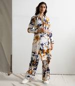 Blue Linen Tiammi Dresses