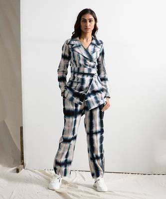 Blue Linen Tokyo Dresses 1