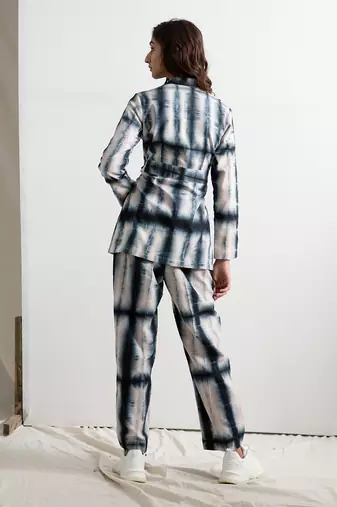 Blue Linen Tokyo Dresses