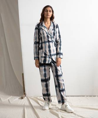 Blue Linen Loucia Dresses 1