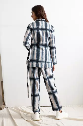 Blue Linen Loucia Dresses