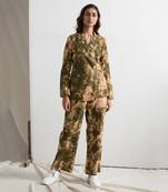 Green Linen Jane Dresses