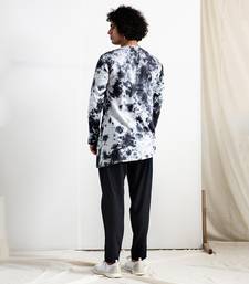 Black And Grey Amias Kurta Set
