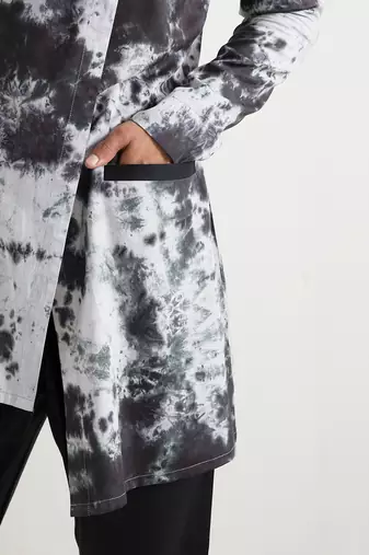 Black And Grey Amias Kurta Set