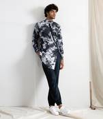 Black And Grey Axel Kurta Set