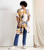 Multicolor Fen Kurta Set