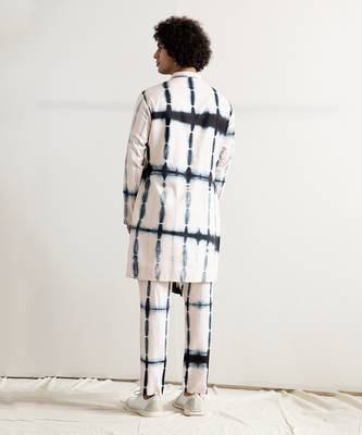 Blue And Grey Isla Kurta Set 2
