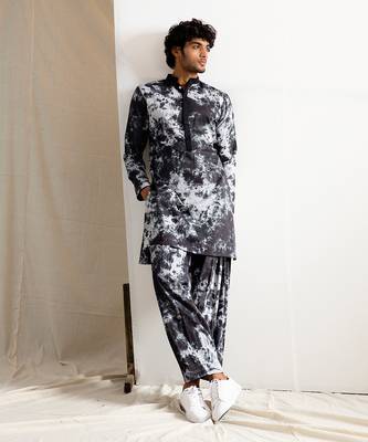 Black And Grey Callum Jacket Set 1