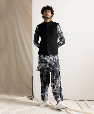 Black And Grey Callum Jacket Set 3