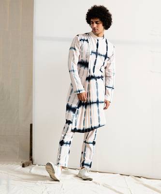 White And Blue Neo Jackett set 2