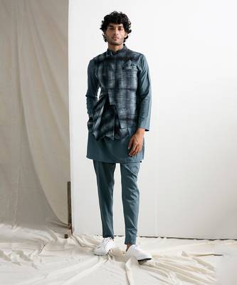 Dark Grey Jeff Jacket Set 1