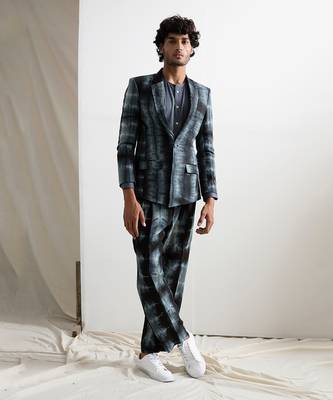 Black And Grey Verne Jacket Set 1
