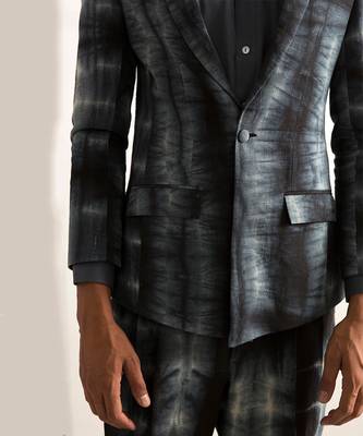 Black And Grey Verne Jacket Set 3