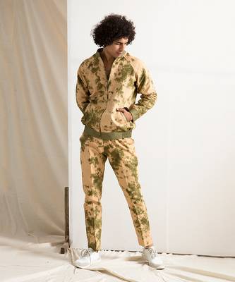 Beige And Green Holmes Jacket Set 1