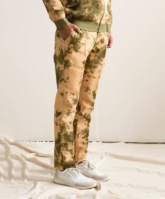 Beige And Green Holmes Jacket Set 4