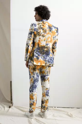 Multicolor Minette Bandhgala Set