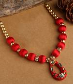 Red handmade-jewellery