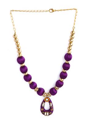 Purple handmade-jewellery 2