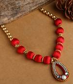 Red handmade-jewellery