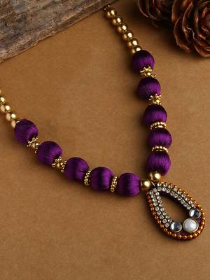 Purple handmade-jewellery 1