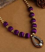 Purple handmade-jewellery