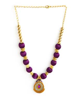 Purple handmade-jewellery 2