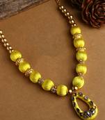 Yellow handmade-jewellery