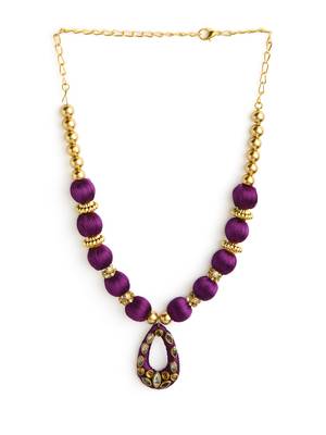 Purple handmade-jewellery 2