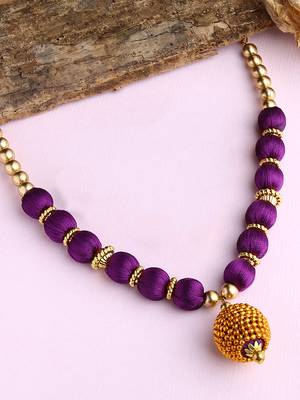 Purple handmade-jewellery 1