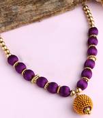 Purple handmade-jewellery