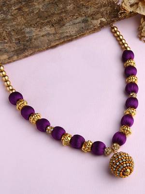 Purple handmade-jewellery 1