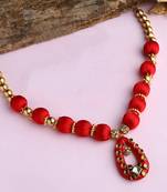 Red handmade-jewellery
