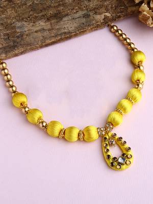Yellow handmade-jewellery 1