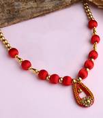 Red handmade-jewellery