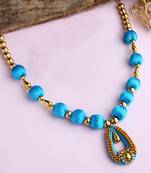 Blue handmade-jewellery
