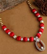 Red handmade-jewellery