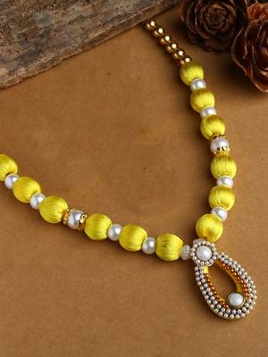 Yellow handmade-jewellery 1