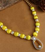 Yellow handmade-jewellery