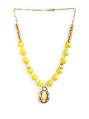 Yellow handmade-jewellery 2