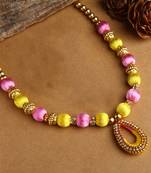 Yellow handmade-jewellery