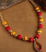 Red handmade-jewellery