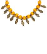 Gold collar-necklace