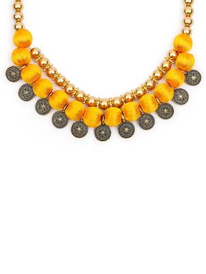 Gold collar-necklace 1